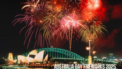 Australia Day Fireworks 2025