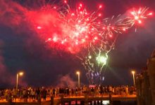 Australia Day Fireworks in Bunbury 2025