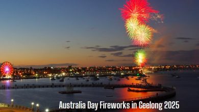 Australia Day Fireworks in Geelong 2025