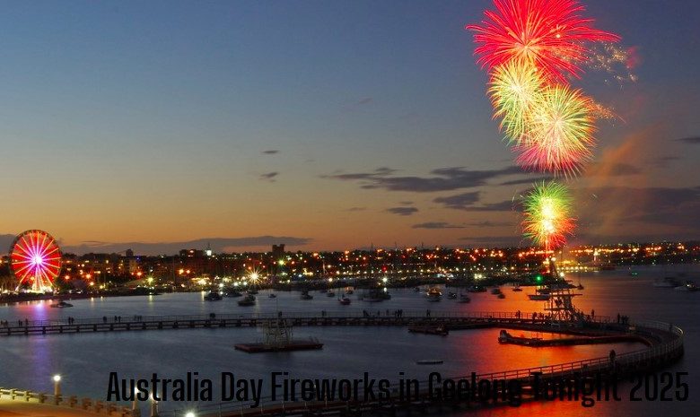 Australia Day Fireworks in Geelong Tonight 2025