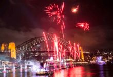 Australia Day Fireworks in Launceston 2025