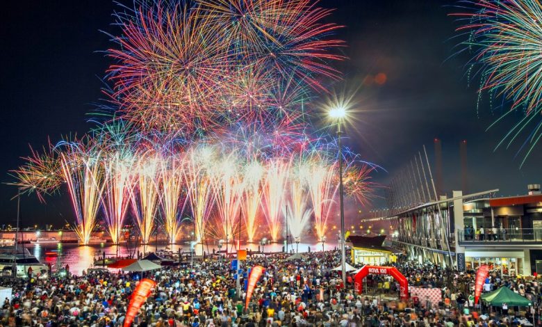 Australia Day Fireworks in Nowra 2025