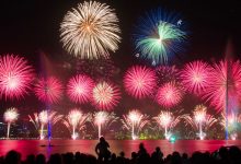 Australia Day Fireworks in Tamworth 2025