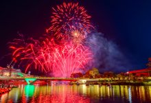 Australia Day fireworks in Adelaide 2025