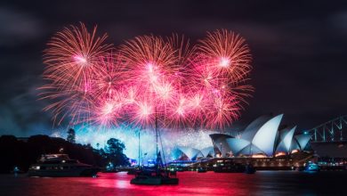 Australia day fireworks carss park 2025