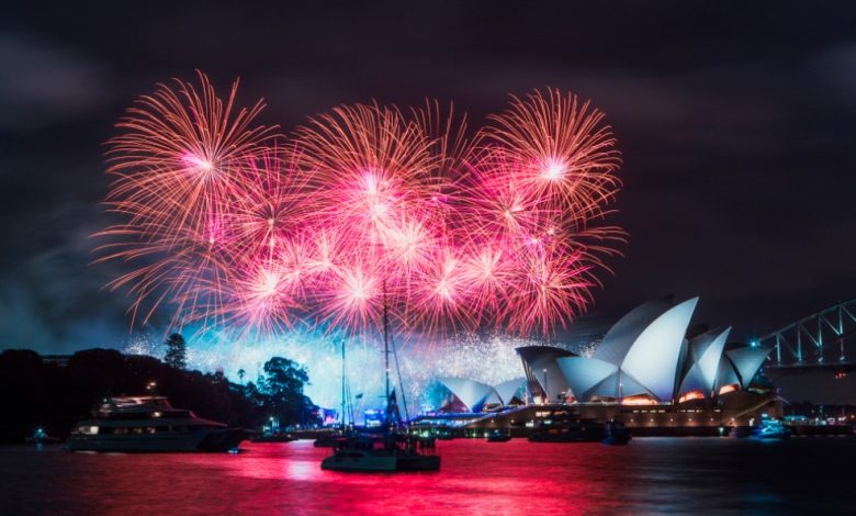 Australia day fireworks carss park 2025