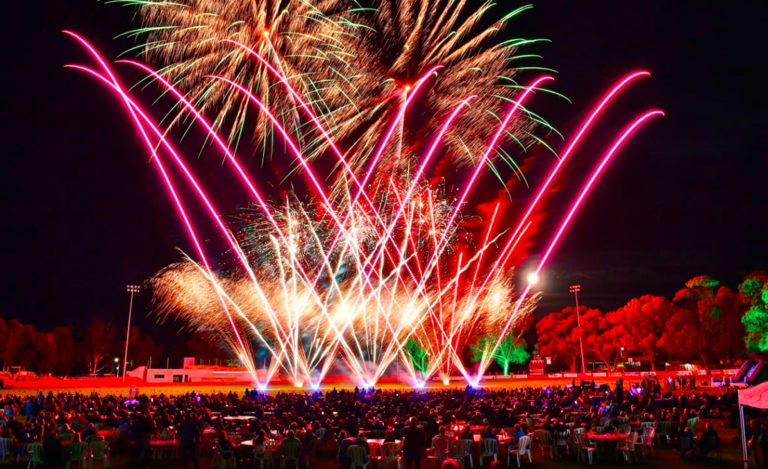 Australia day fireworks ellenbrook 2025