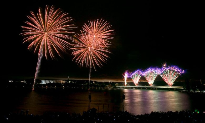 Australia day fireworks fremantle 2025