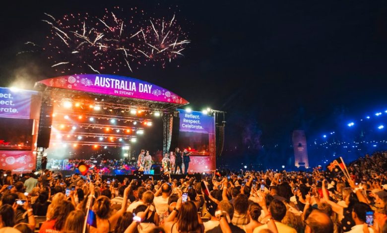 Australia day fireworks sydney 2025