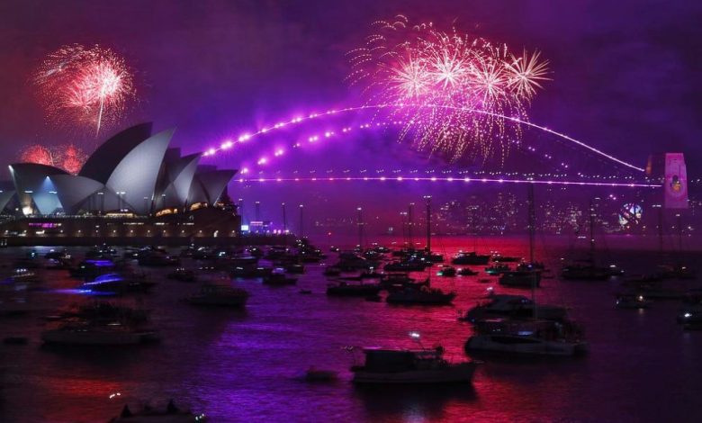 Happy Australia Day Fireworks in Glenelg 2025