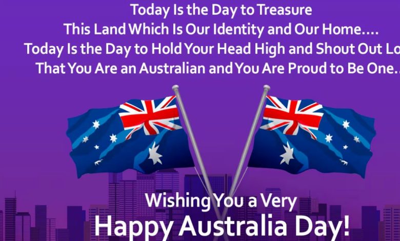 Happy Australia day 2025 SMS free download