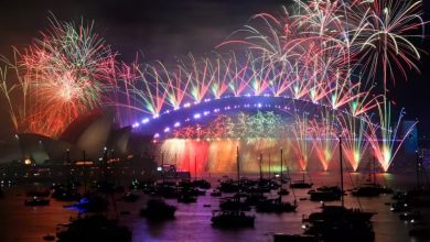 Sydney australia day firework 2025